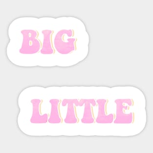 Big Little Stickers Sticker